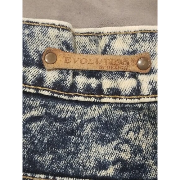 Evolution In Design Jeans Men 48 51×33 Baggy Skater Y2k Denim Hip Hop Acid Wash - Picture 8 of 12